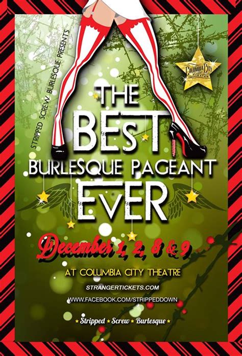 Stripped Screw Burlesque Presents The Best Burlesque Pageant Ever