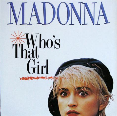 Madonna Whos That Girl 1987 Vinyl Discogs