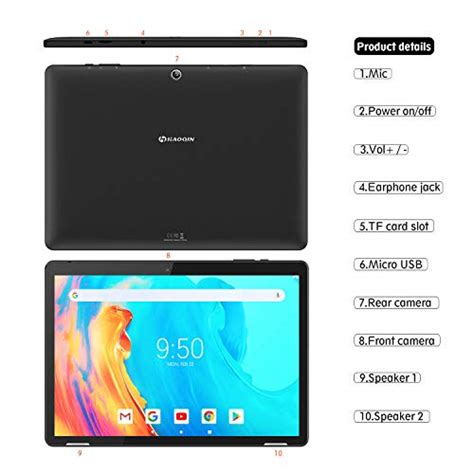 Tablet Android 10 Inch Haoqin Haotab H10 Wifi Tablet Pc Quad Core 2gb