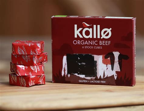 They also contain a lot more beef. Beef Stock Cubes, Organic, Kallo (66g)