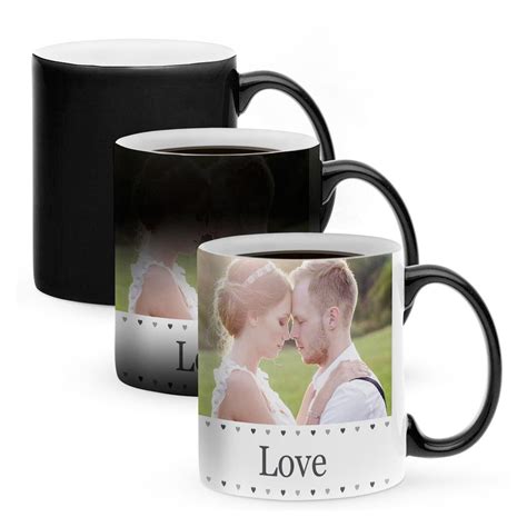 Black Photo Printed Personalized Magic Mug Size 11 Oz Rs 400 Piece