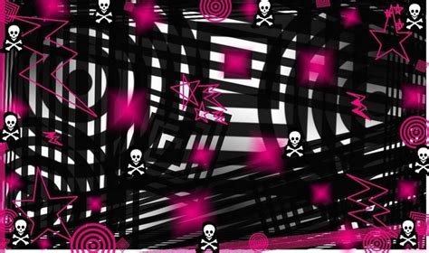 Pink Skull Bg Pink And Black Wallpaper Pink Background Images Emo