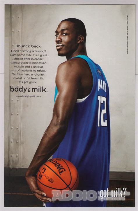 Dwight Howard Got Milk Print Ad Orlando Magic Nba Basketball