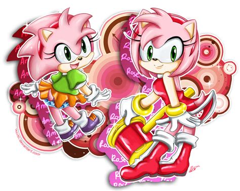 amy rose by leziith on deviantart