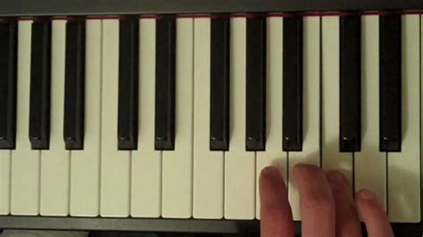 How To Play A C Major Pentatonic Scale On Piano Youtube