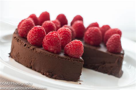 Chocolove Flourless Chocolate Cake With Raspberry Coulis