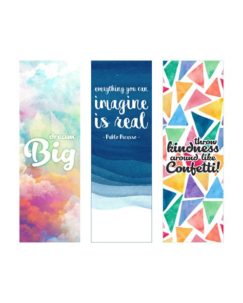 10 Free Printable Bookmarks Quotes For The Book Lover In You
