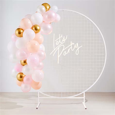 Round Mesh Backdrop Stand Kmart