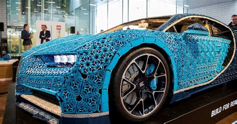 See The Working Bugatti Made Entirely Of Legos