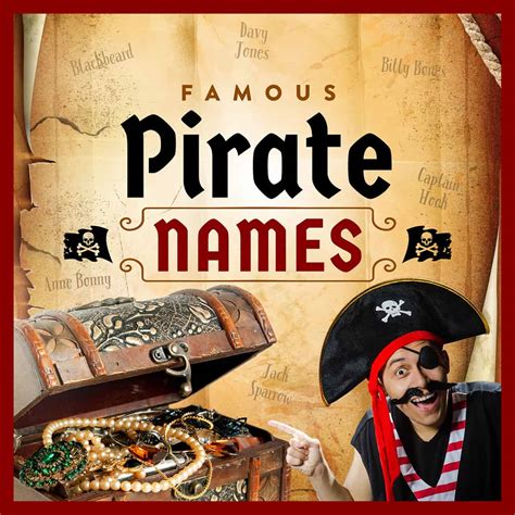 Famous Pirate Names From Blackbeard To Jack Sparrow