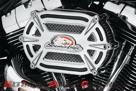 The harley davidson air filter does not require fuel management modifications. Harley Releases Screamin' Eagle Billet Ventilator Air Cleaner