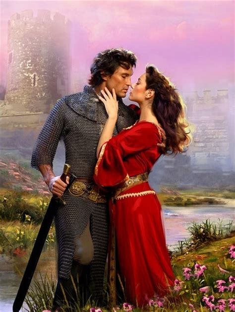 Medieval Lovers Warrior And Lady Romance Covers Art Romance Book