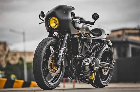 This Modified Harley Davidson Sportster Xr1200 Looks Fit For Ozzy