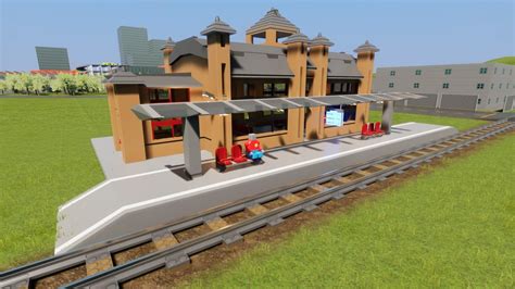 Train Station Mod For Brick Rigs