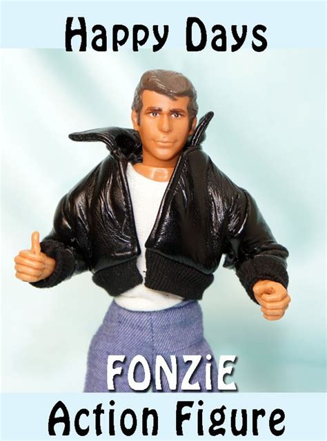 Baio and winkler first gained fame on a show called happy days as chachi and the fonz. it was on in the '70s and '80s, but took place in the '50s and '60s. Fonzie Happy Days Action Figure | Action figures, Fonzie happy days, Happy day