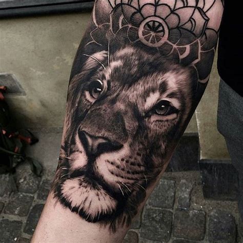 Realistic Lion Tattoo 36 Kickass Things