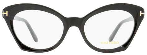 tom ford cateye eyeglasses tf5456 002 black 52mm ft5456
