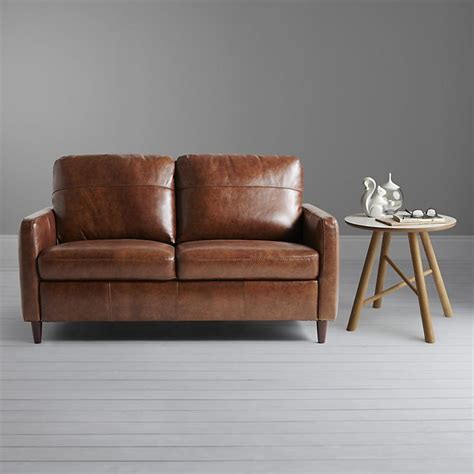 John Lewis Small Leather Sofa Small Sofa Top Grain Leather Sofa