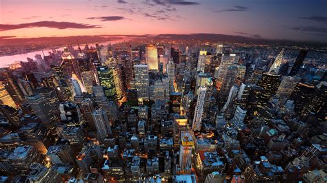 Download Breathtaking View Of New York City Wallpaper