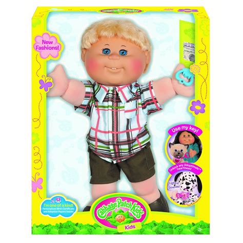 Cabbage Patch Kids 14 Blonde Boyblue Eyes