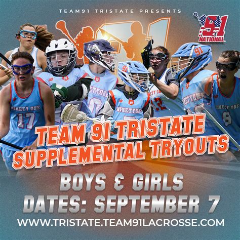 2023 2024 Boys Supplemental Tryouts Team 91 Tri State