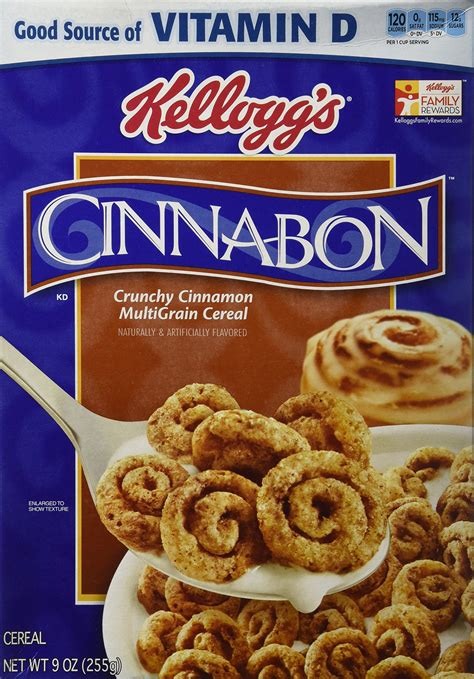 Cinnabon Cereal Crunchy Cinnamon 9 Ounce Boxes Pack Of 4 Buy