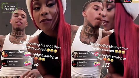 Nle Choppa Shoots His Shot With Pinky Doll Hd Youtube