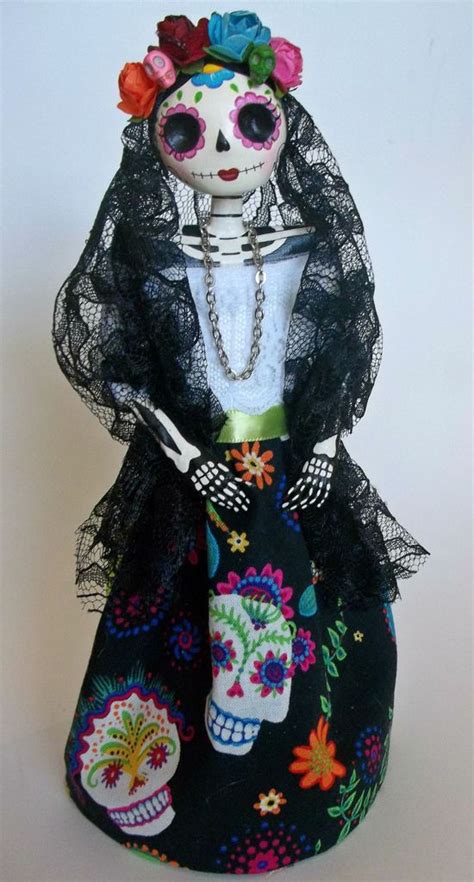 Catrina Hecha De Papel Mache Day Of The Dead Party Day Of The Dead