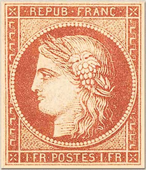 Timbres De France Les Classiques Et Les Variétés à La Hausse