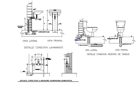 Water Tank With Plumbing Connection Cad Drawing Dwg File Cadbull Hot Sex Picture