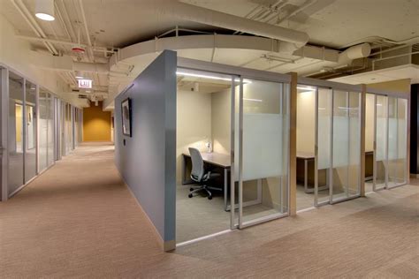 Glass partition wall office provides a choice of clear or frosted finishes. Glass Walls, Cubicle Enclosures & Office Cubicles ...