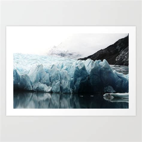 Iceberg Art Print By Sébastien Bouvier Society6