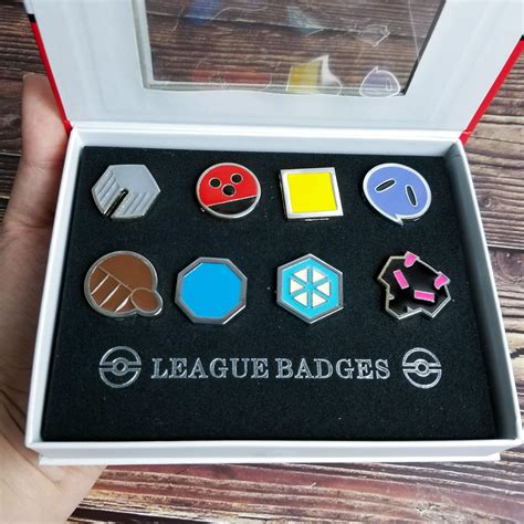 Pokemon Gen 2 Johto League Gym Badges Pin Set Collector S Outpost