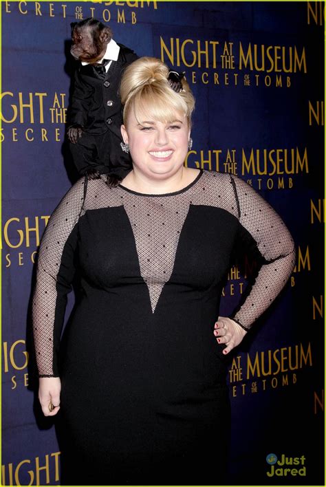 Rebel Wilson Deals With Some Monkey Business At Night At The Museum