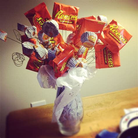 Reeses Cup Bouquet I Made Reeses Cups Candy Bouquet Bouquet