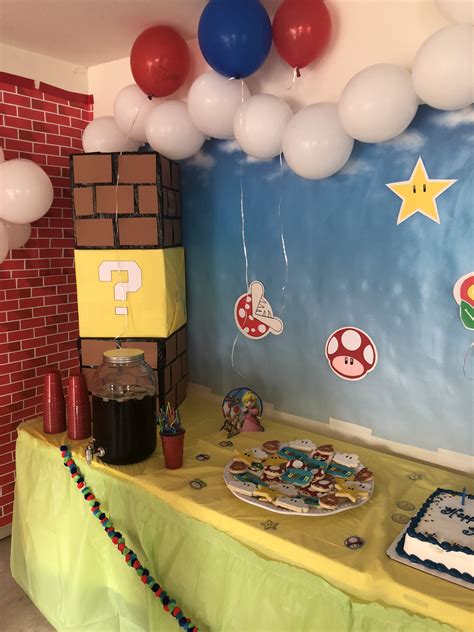 Mario Party Mario Bros Mario Party Hudson Birthday Cake Party