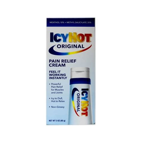 5 Pack Icy Hot Pain Relieving Cream Extra Strength 3oz Each