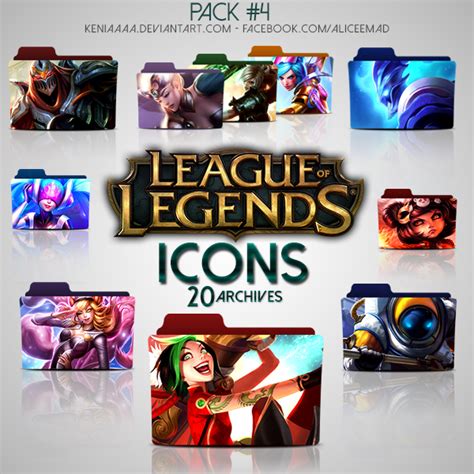 20 Icons League Of Legends By Aliceemad On Deviantart