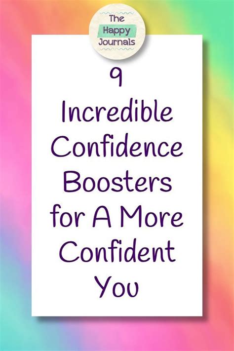 Creating Confidence Confidence Building And Learning How To Boost