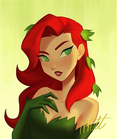 Pin By Nathan Michael On Dc Universe In 2020 Poison Ivy Cartoon