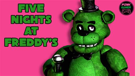 Five Nights At Freddys Green And Pink By Gingerwinifer On Deviantart