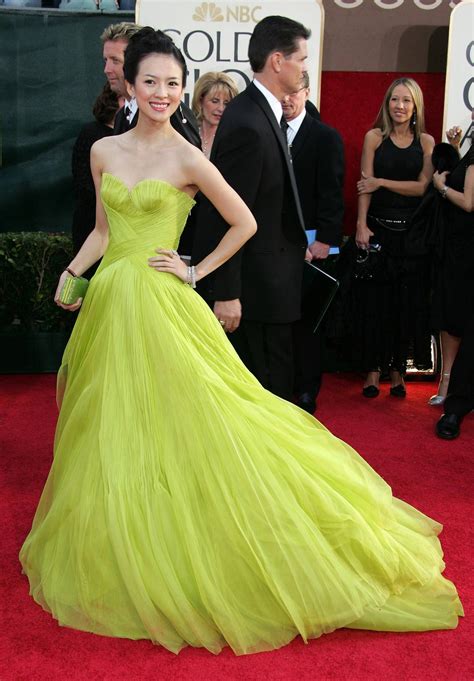Zhang Ziyi Golden Globes Dresses Celebrity Dresses Fashion