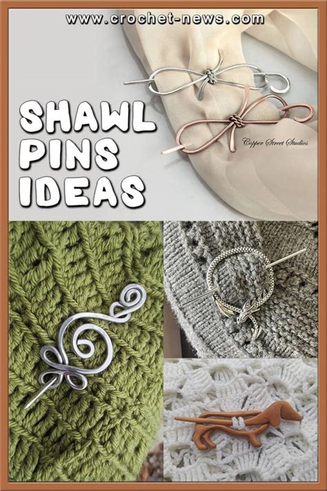 15 Shawl Pins Ideas Crochet News
