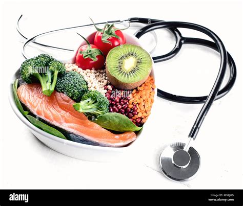 Cholesterol Diet Healthy Food Concept Stock Photo Alamy
