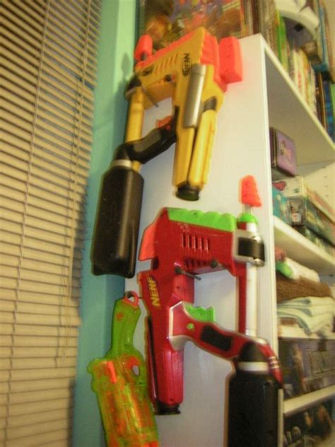 He loves his nerf guns. 11 best Nerf Gun storage images on Pinterest | Boy nurseries, Nerf gun storage and Organizing ideas