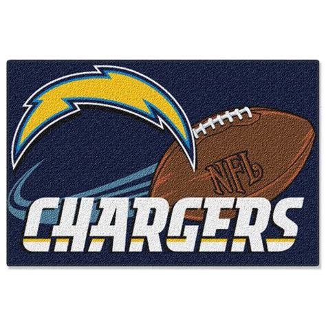 San Diego Chargers NFL Tufted Rug (30x20) | Chargers nfl, San diego chargers, Chargers football