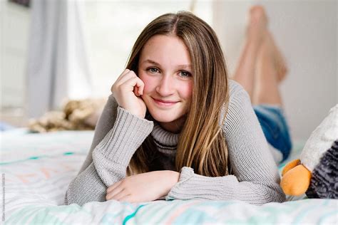 Smiling Teenager By Stocksy Contributor Gillian Vann Stocksy