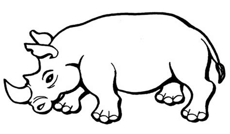 Download Gambar Mewarnai Hewan Darat Printable Animal Coloring Pages