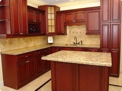 From the cabinet you may then go up and down to various other parts of the kitchen, such as sinks, countertop, or even floor. Mahogany Kitchen Display - Traditional - Kitchen - other ...