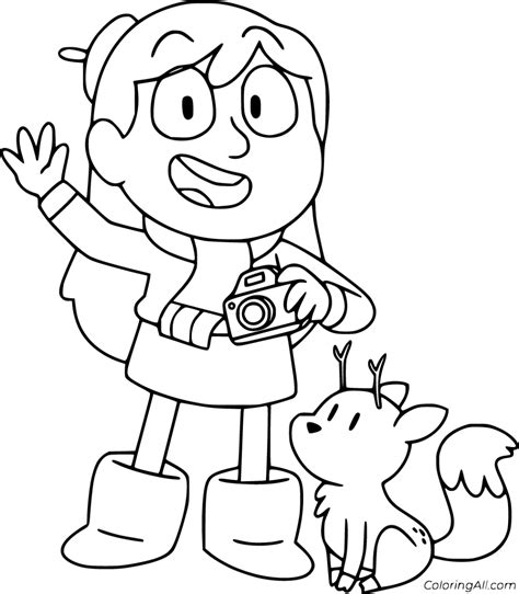 14 Free Printable Hilda Coloring Pages In Vector Format Easy To Print